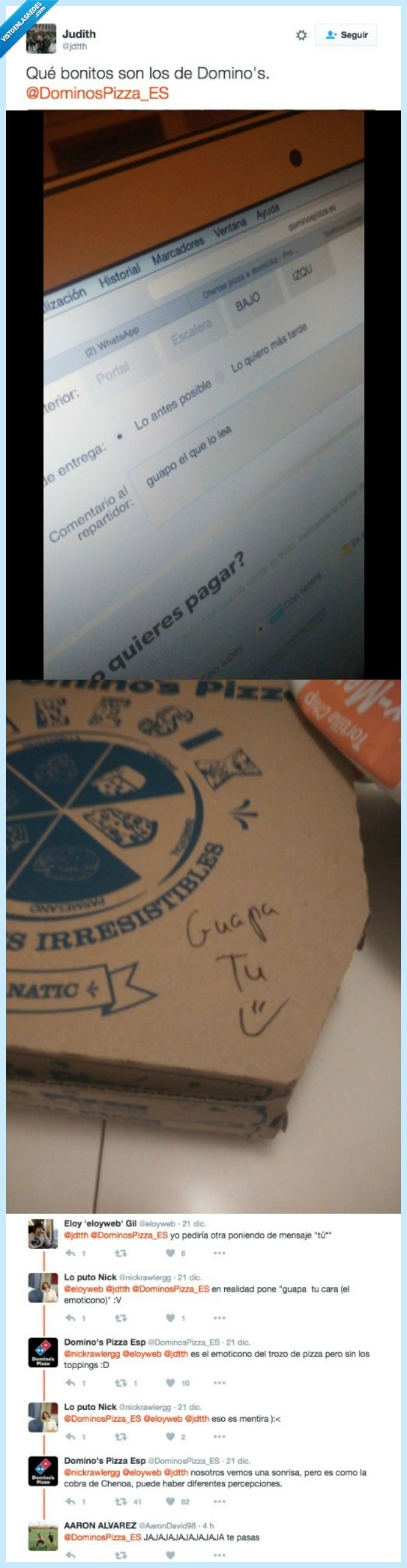 pizza,comentario,twitter,guapo,guapa tu