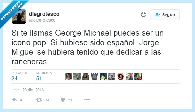 George Michael,Jorge Miguel,Ingles
