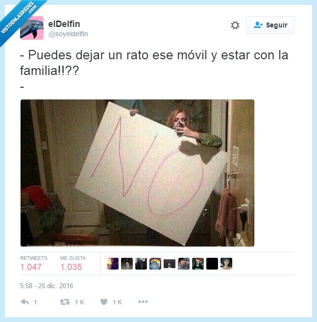 familia,dejar el móvil,frase,no