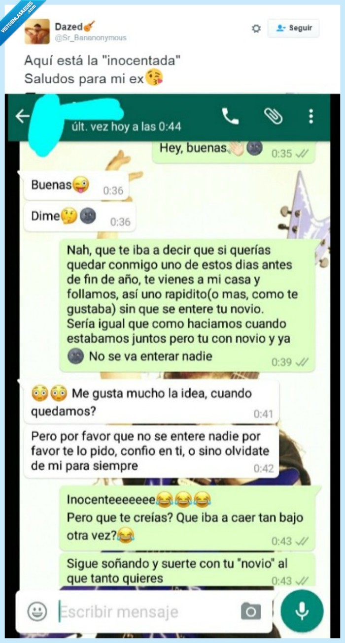 broma,inocente,novio,ex