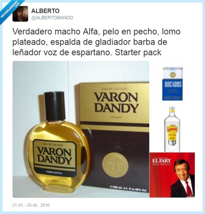 starter pack,el far,colonia,larios