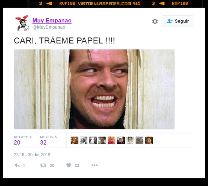 papel,el resplandor,cagar