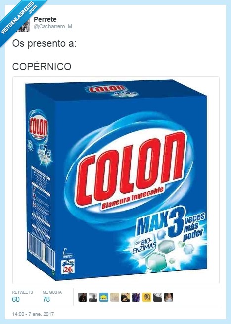 Copernico,detergente,Colón,álvaro ójeda