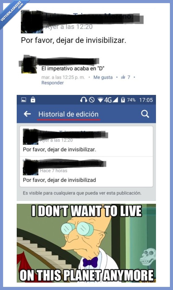 Rubias,imperativos,falta