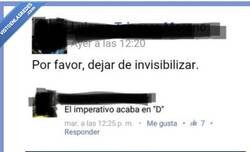 Enlace a Cuando eres una rubia de corazón y tienes un problema chungo con el imperativo