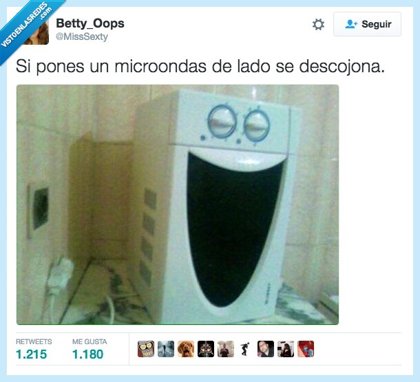 fumar,microondas,reír