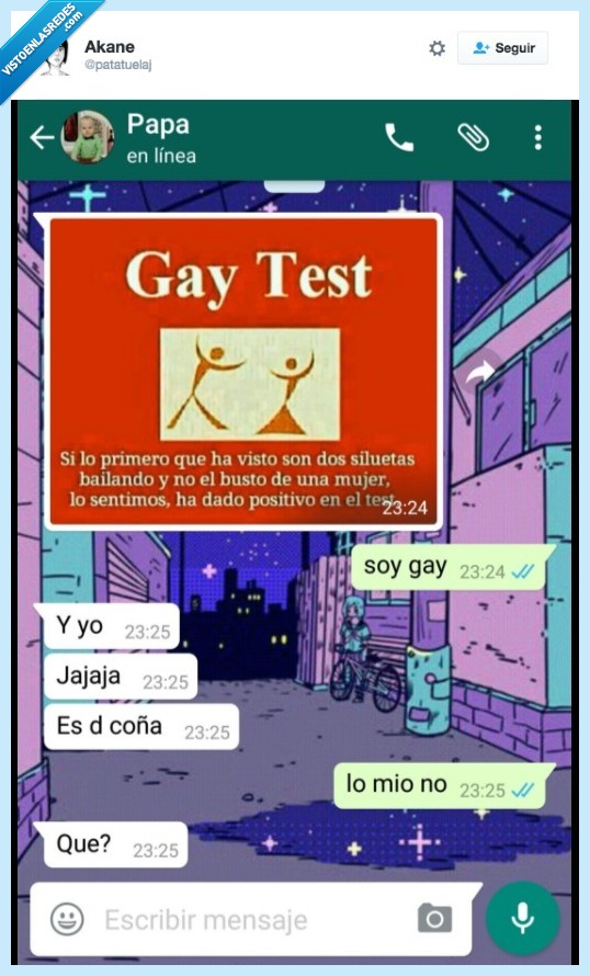 salir,armario,gay,test,whatssap