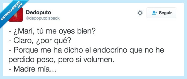 volumen,sordera,perder,peso