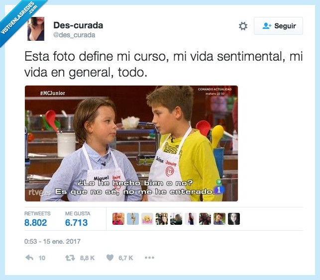 master chef,vida sentimental,resumir