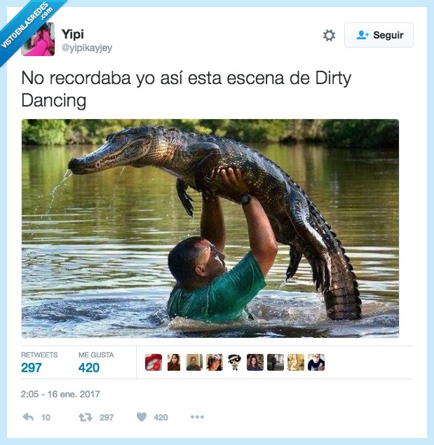 cocodrilo,dirty dancing,time of my life