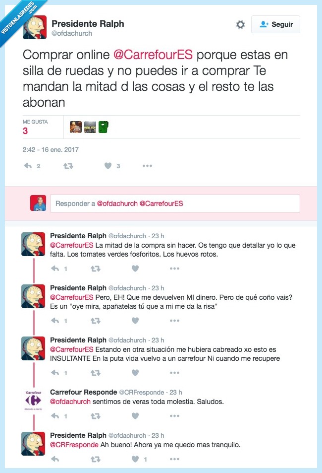 carrefour,pedir,compra,sucio