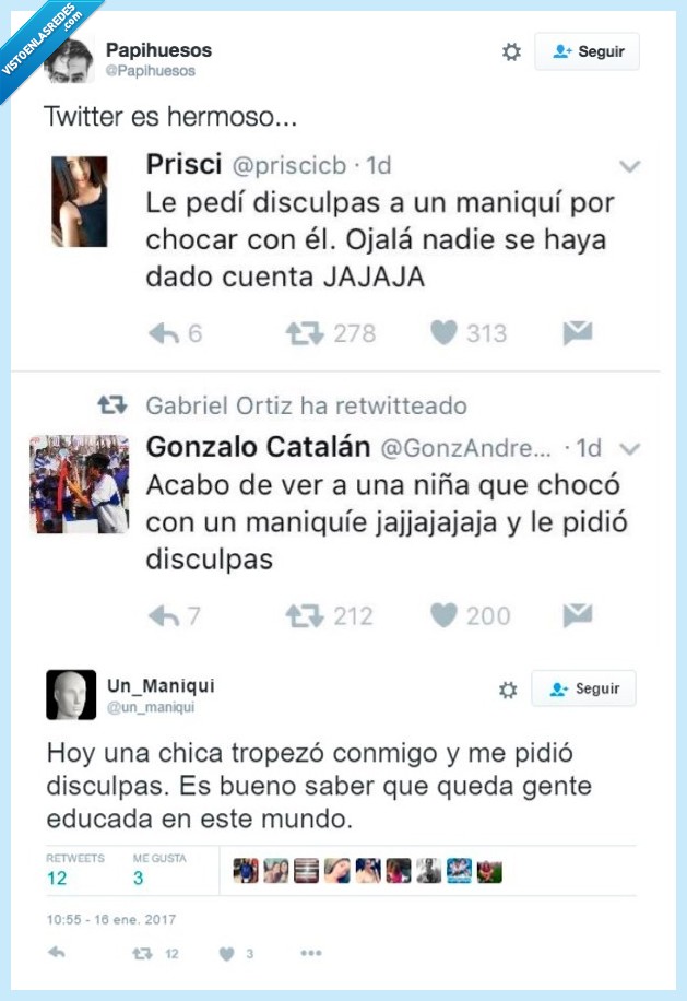 Twitter,hermosura,maniquí,cagada,pillada