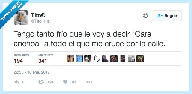 caranchoa,calle,frío