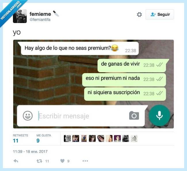 suscribir,premium,ganas de vivir