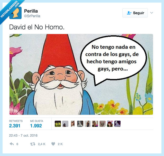 david,gnomo,amigos,pero