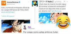 Enlace a La hilarante discusión entre Goku y Vegeta retransmitida vía Twitter y con un invitado muy especial