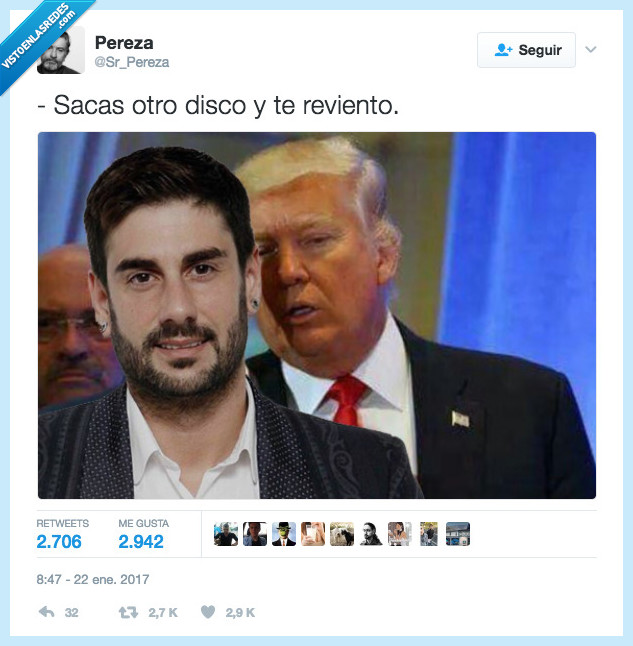 trum,Melendi,guerra,reventar