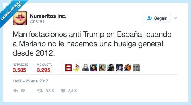 manifestaciones,trump,huelga