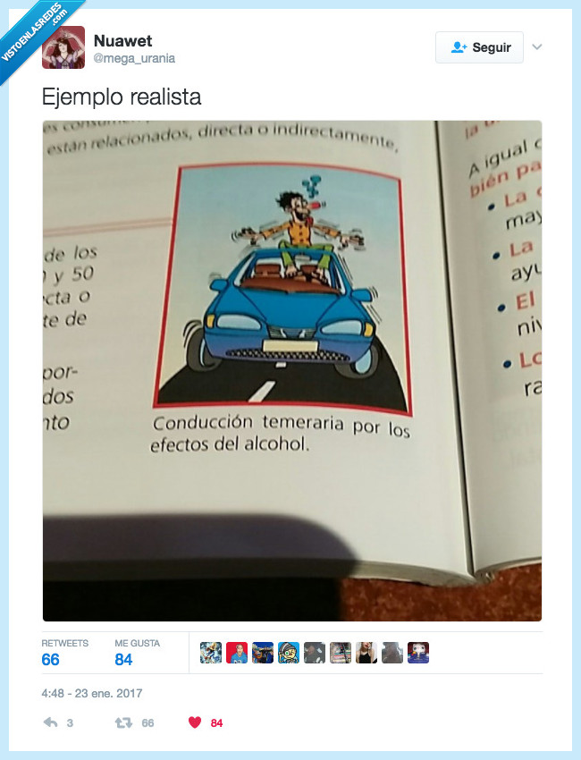 beber,volante,realista