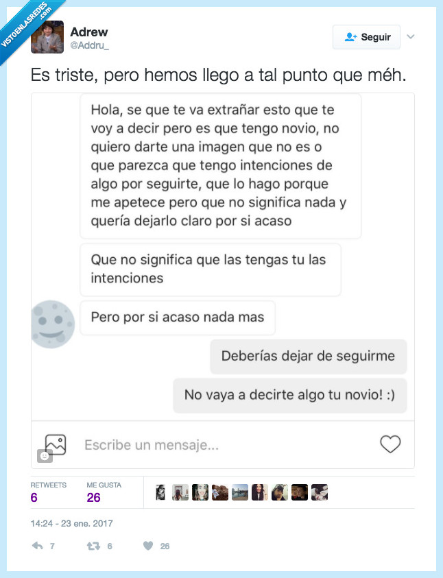 seguir,novio,pedir permiso,significar