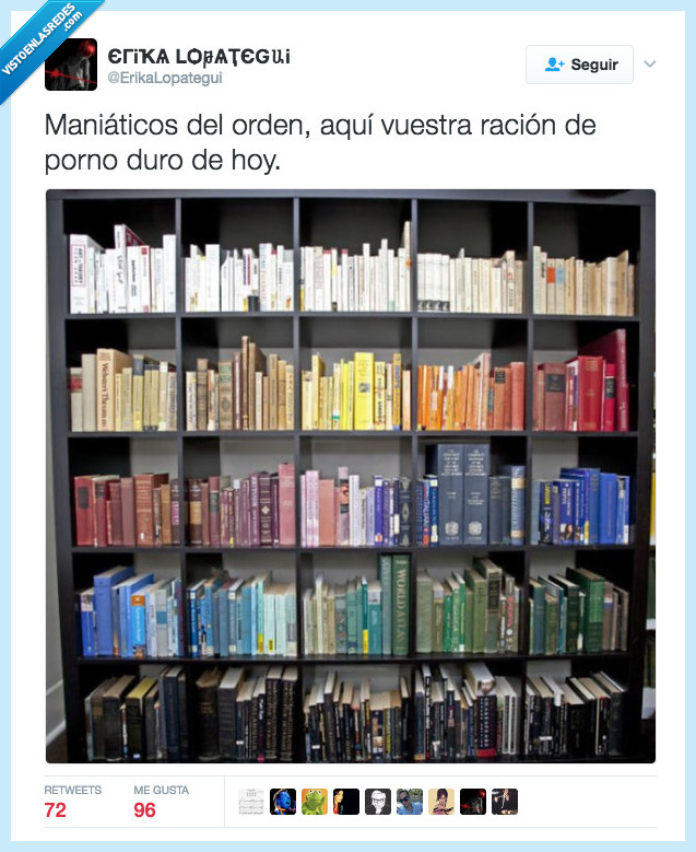 librería,orden,ración