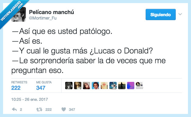chiste,pato,lucas,donald,patólogo