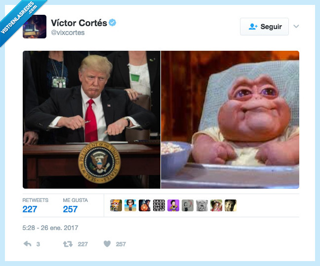 trump. separados,nacer