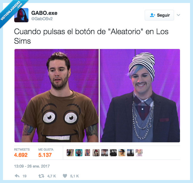 sims,aleatorio,hortera