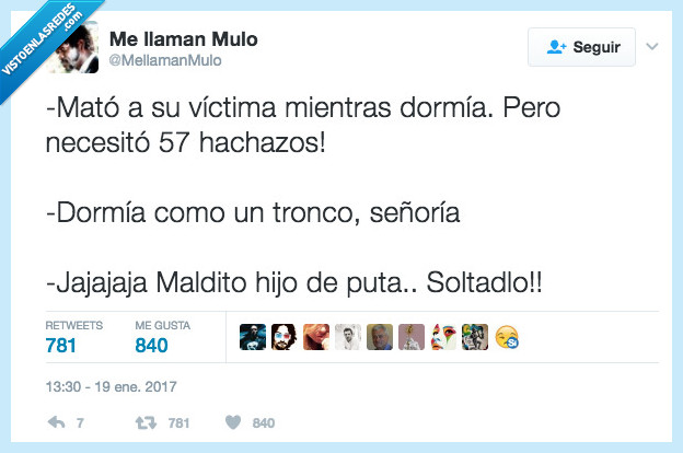 hachazo,dormir,señoría