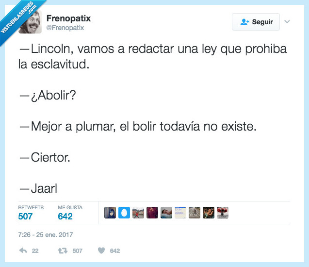 esclavitud,boli,pluma,abolir,Lincoln