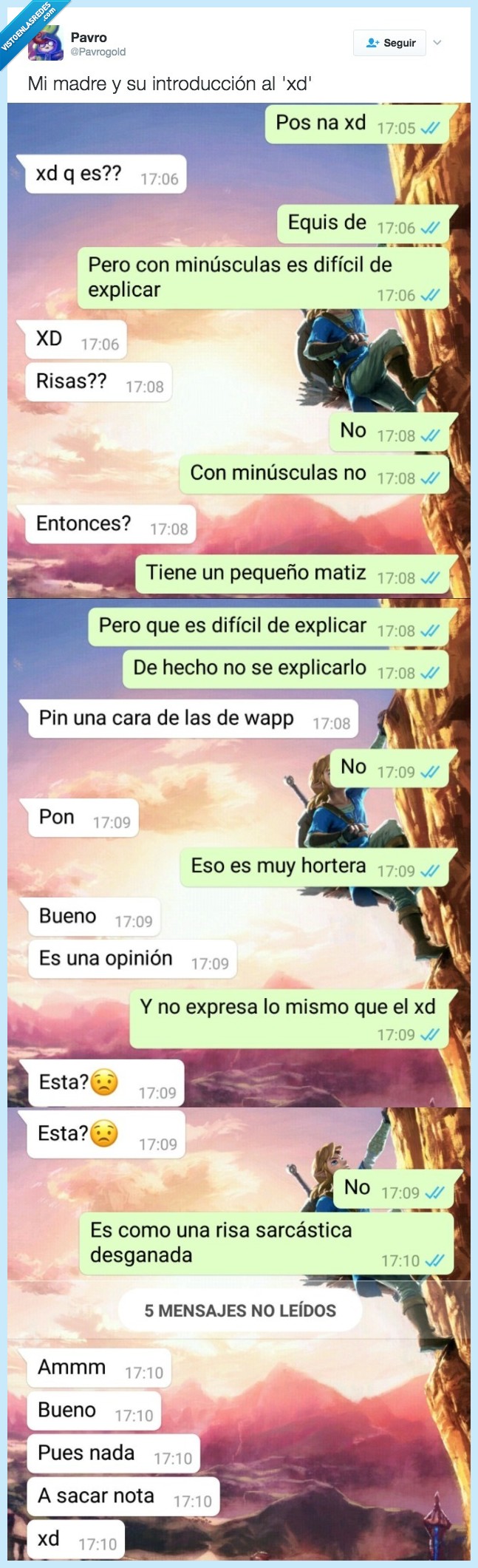 MADRE,LINCE,ZASCA,A SACAR NOTA