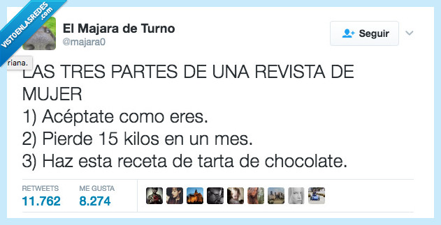 revista,perder peso,tarta,mujer