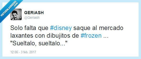 disney,frozen,laxante,sueltalo,humor