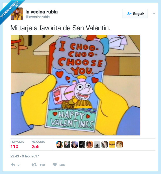simpson,chuli,tarjeta,san valentin
