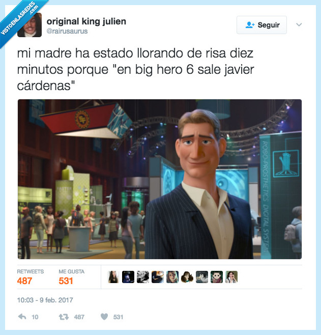 javier cárdenas,madre,llorar,risa