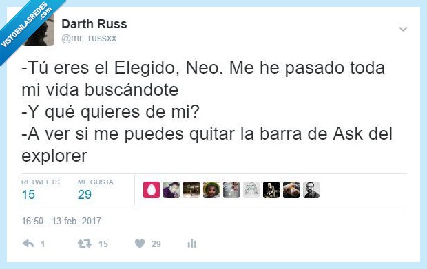 neo,elegido,ask,explorer