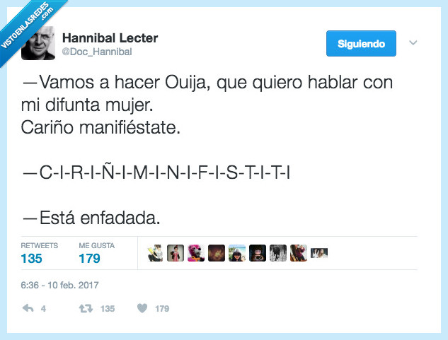 cariño,ouija,hablar
