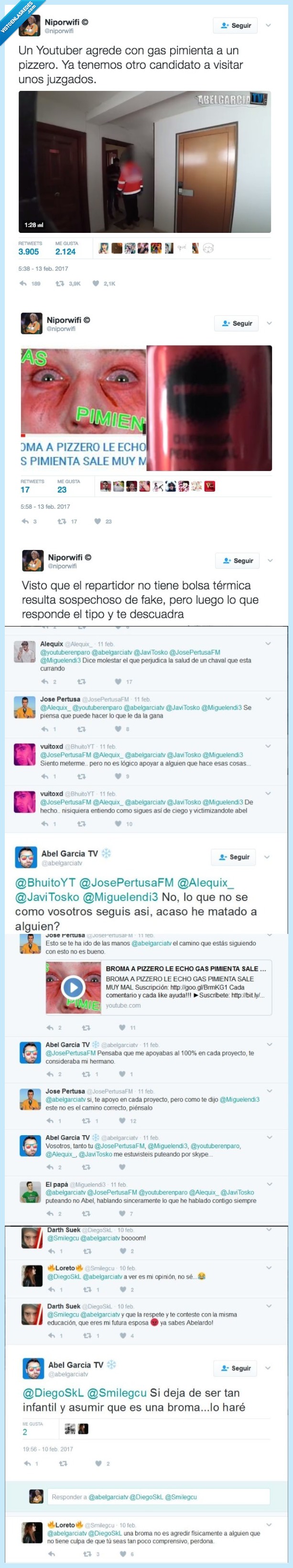 youtuber,broma,gass pimienta