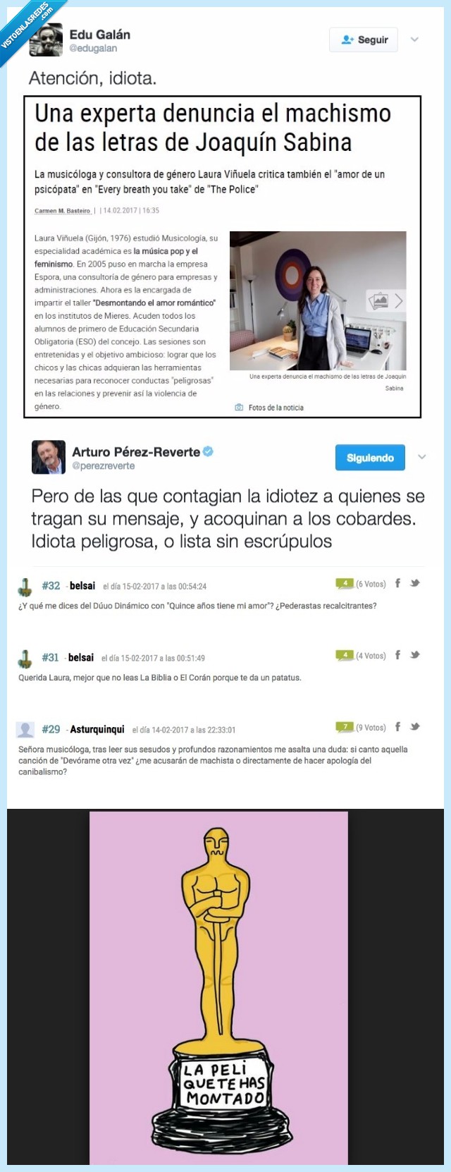 Sabina,película,montar