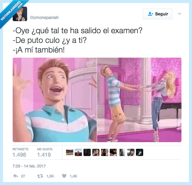 suspender,examen,amigo