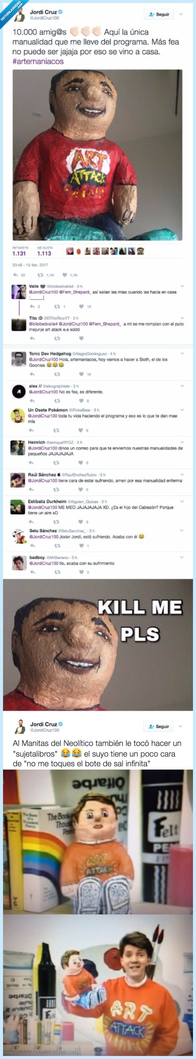 jordi cruz,art attack,manualidad,mejunje