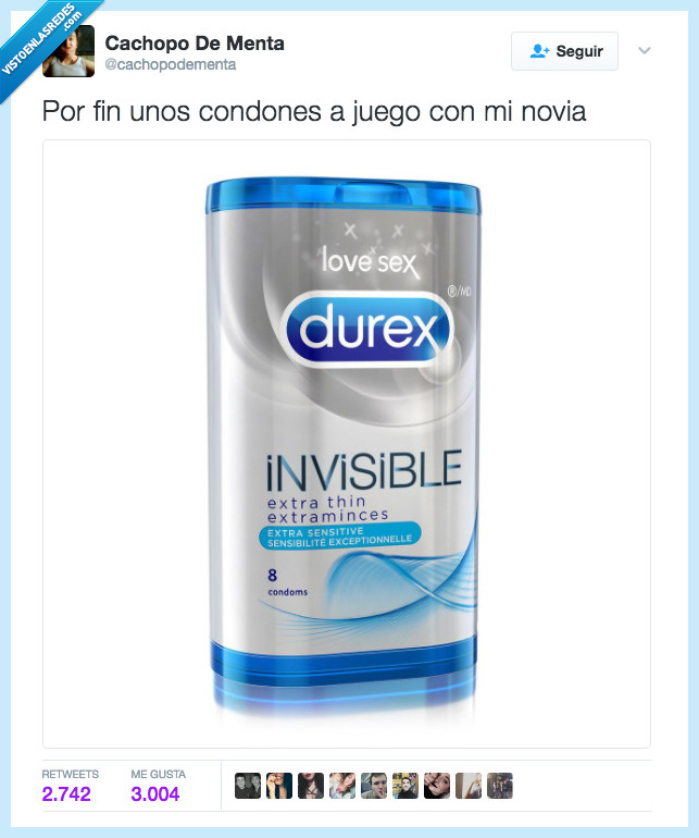 novia,condones,invisible
