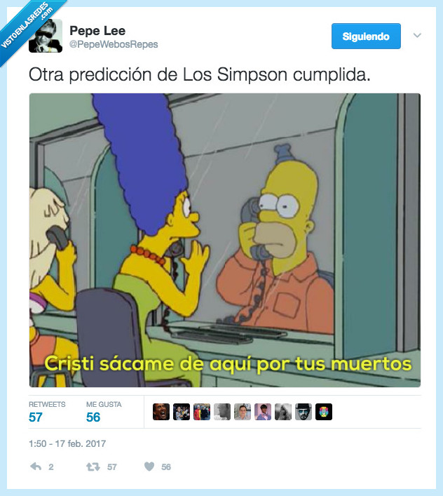 simpson,predicción,cristina,homer