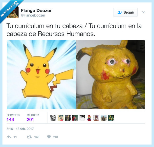 pikachu,cv,currículum