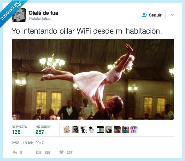 Wifi,habitación,pillar,desastre