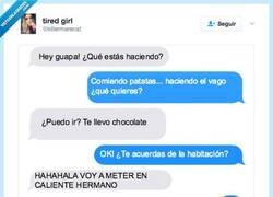Enlace a Cuando crees que la vas a meter en caliente pero eres tan patético que la cagas de esta manera