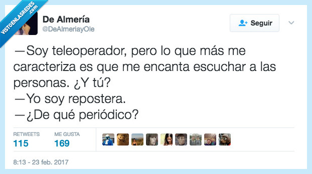 peri&oacute;dico,teleoperador,personas,repostera,escuchar