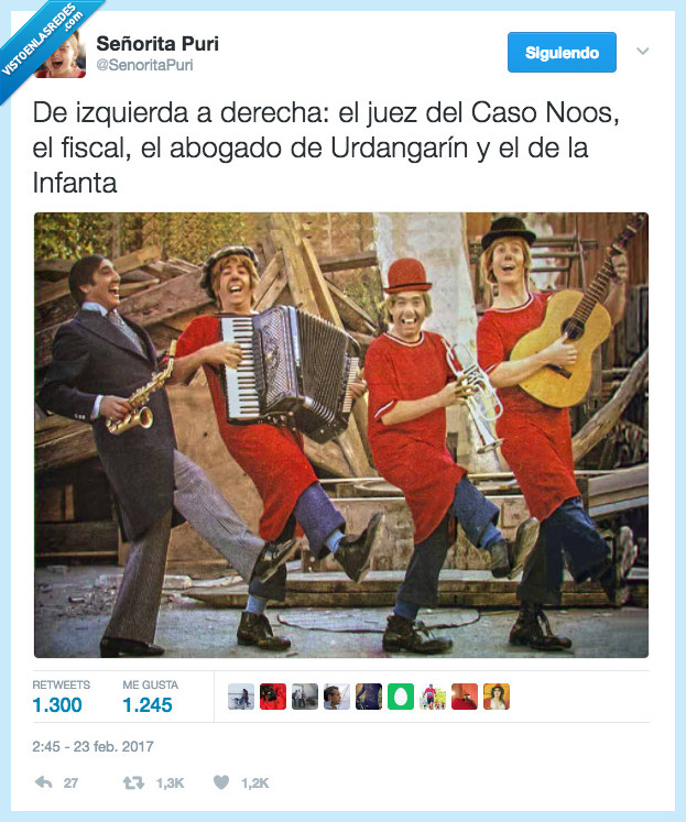 caso noos,payasos,chiste,vergüenza