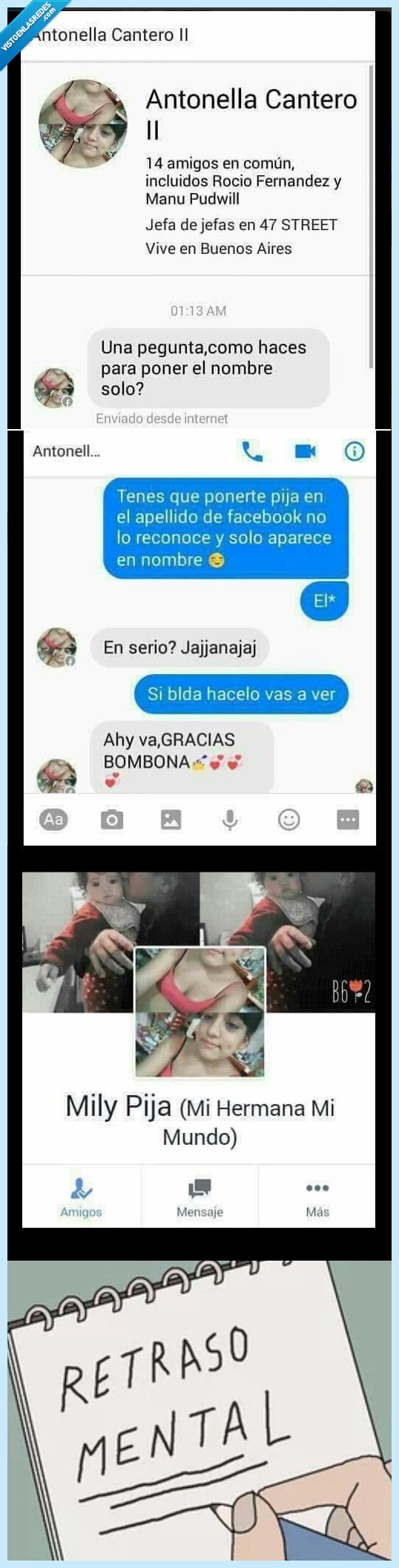 retraso,pregunta,nick,facebook