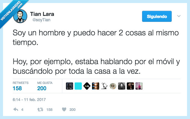 Tian Lara,hacer,móvil,perder
